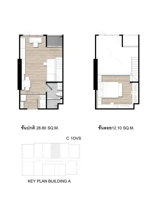 Modiz Sukhumvit 50 floor plan